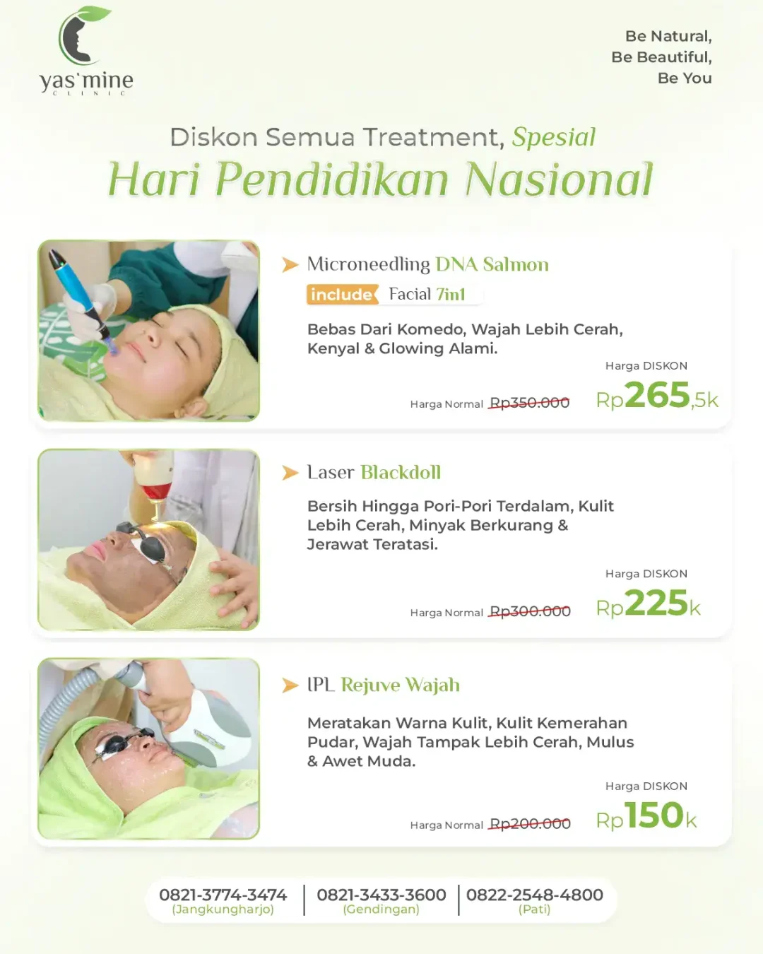 Yasmine Skin Clinic - Promo Mei 2026 - Hardiknas 2